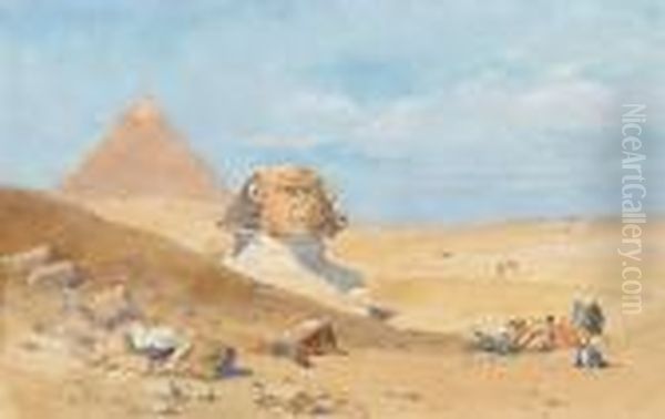 The Sphinx Oil Painting by Wilfred Williams Ball