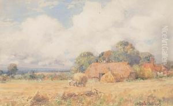 'tripp Hill, Fittleworth' Oil Painting by Wilfred Williams Ball