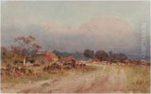 Hankley Common, Surrey Oil Painting by Wilfred Williams Ball