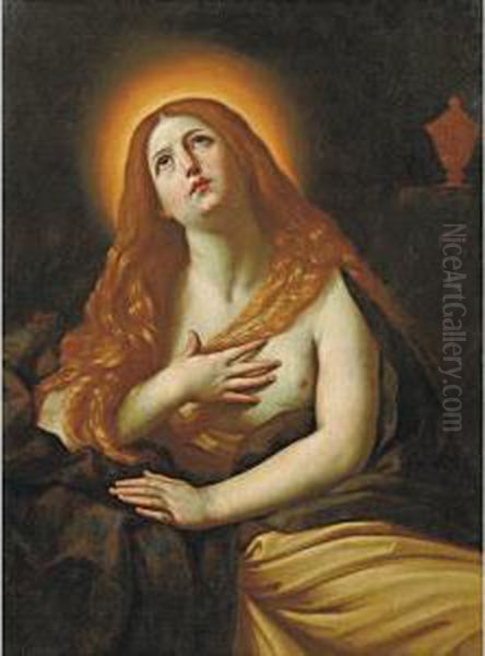 Maddalena Penitente Oil Painting by Baccio Bandinelli