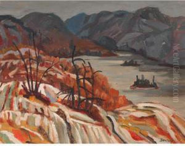 Autumn Landscape Oil Painting by Frederick Grant Banting