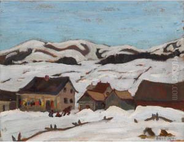 St. Fidele, Quebec Oil Painting by Frederick Grant Banting