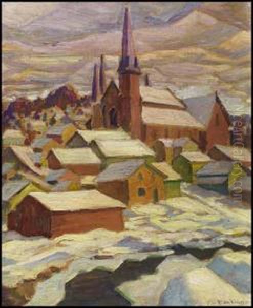 Methodist Church, Port Hope Oil Painting by Frederick Grant Banting