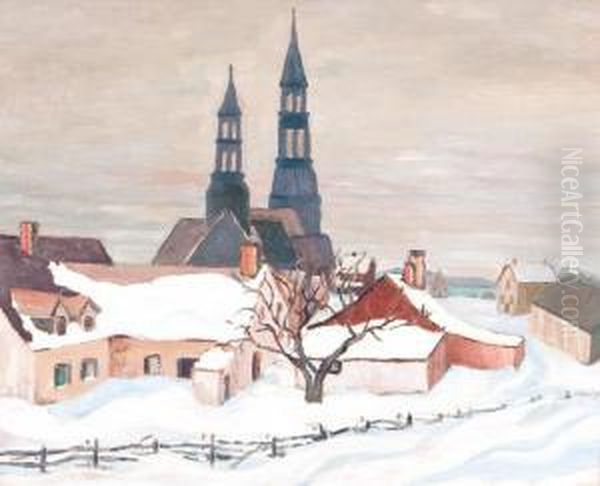 St. Jean Port Joli Oil Painting by Frederick Grant Banting