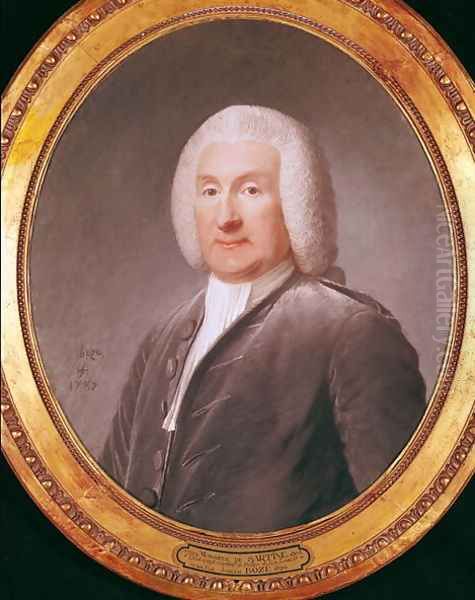 Antoine de Sartine, Count of Alby, 1787 Oil Painting by Joseph Boze