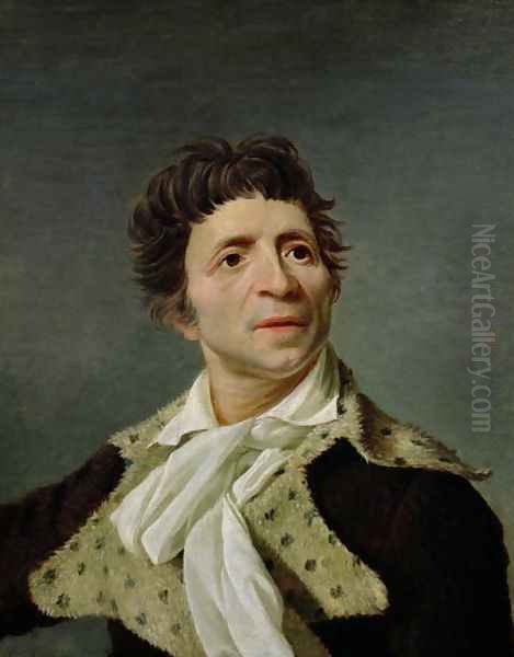 Portrait of Marat Oil Painting by Joseph Boze