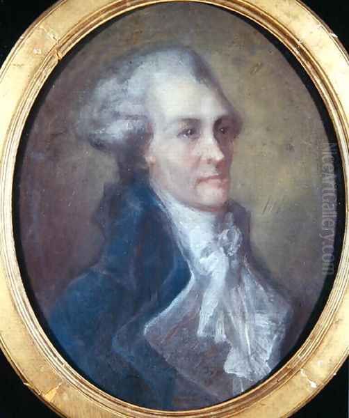 Maximilien de Robespierre Oil Painting by Joseph Boze