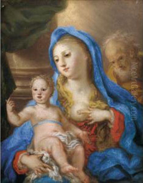 La Sainte Famille Oil Painting by Pietro Bardellino