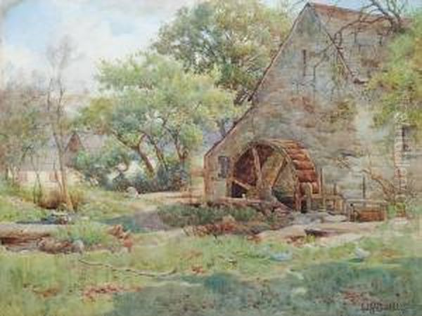 End Of The Mill, Betwsy-y-coed Oil Painting by Ralph William Bardill