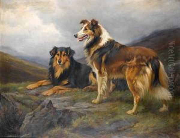 The Sentinel Oil Painting by Wright Barker