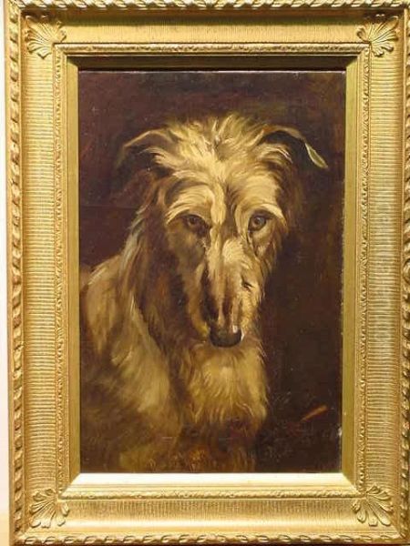 Poor Old Wallace Oil Painting by Wright Barker