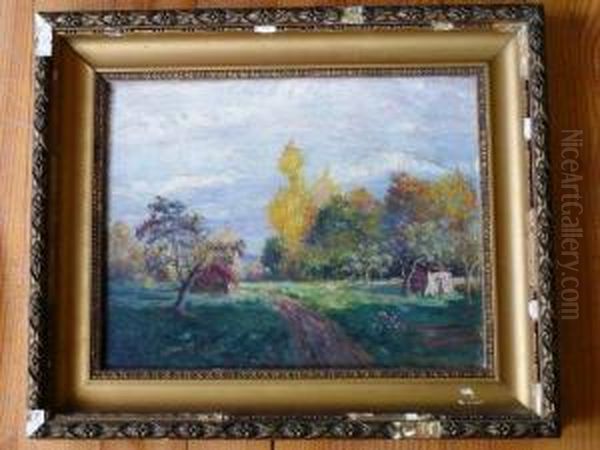 Paysage Oil Painting by Theodore Baron