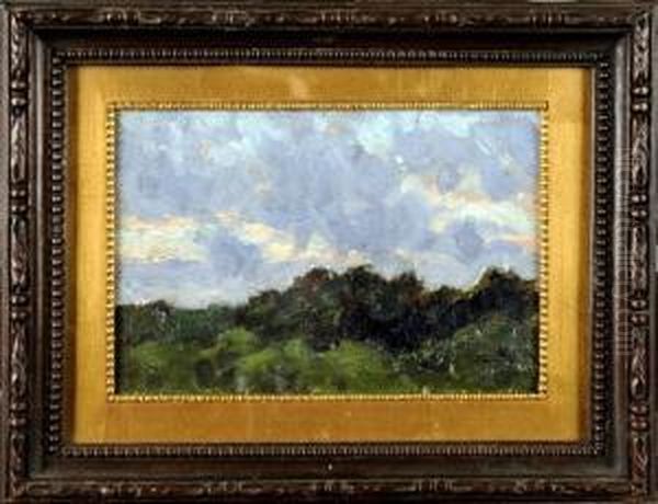 [etude De Ciel] Oil Painting by Theodore Baron