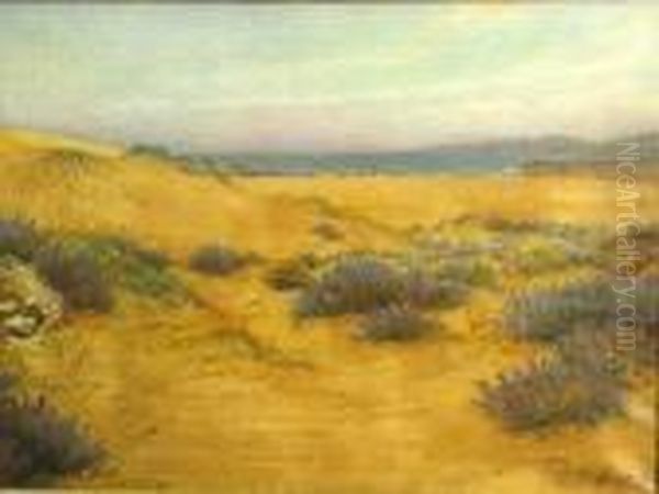 Flowering Dunes Oil Painting by William Barr