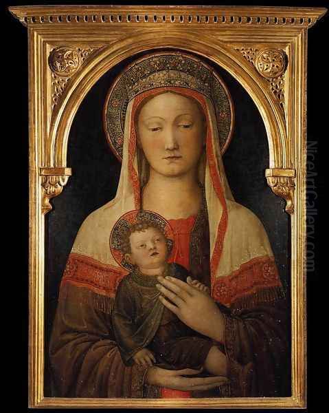 Madonna and Child 1450 Oil Painting by Jacopo Bellini