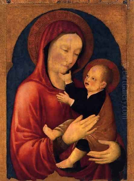 Viirgin and Child Oil Painting by Jacopo Bellini