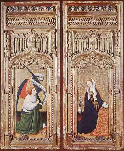 Annunciation c. 1450 by Juan de Burgos