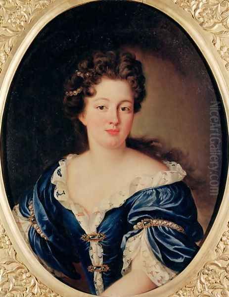 Portrait of Marie-Anne Mancini (1646-1714) Princess Colonna Oil Painting by Pierre Bouillon