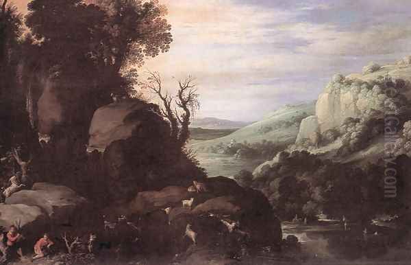 Landscape Oil Painting by Paul Bril