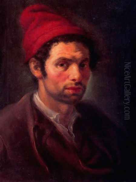 Retrato Oil Painting by Francisco Bayeu Y Subias