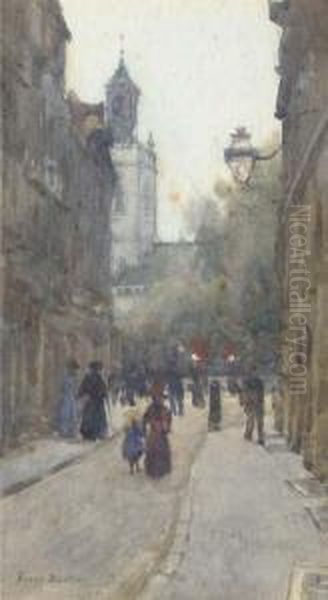 St Mary's, Aldermanbury, London Oil Painting by Rose Barton