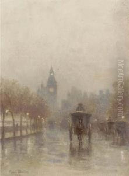 Big Ben Oil Painting by Rose Barton