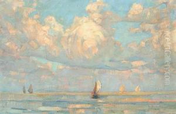 Marine With Yachts. by Richard Baseleer