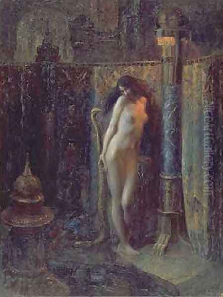 Salammbô Oil Painting by Gaston Bussiere