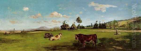 Saint-Saveur Oil Painting by Jean Frederic Bazille