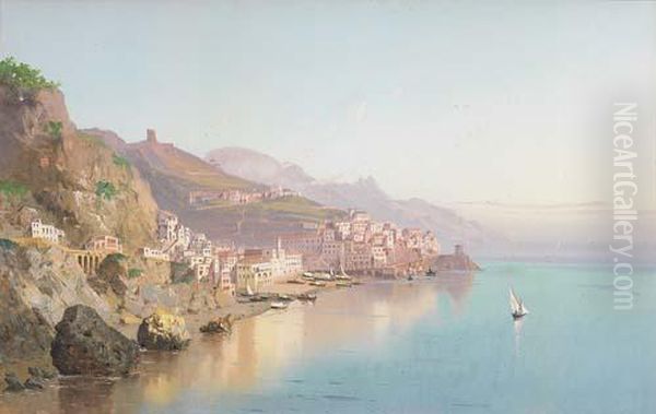 Amalfi Oil Painting by Giovanni Battista