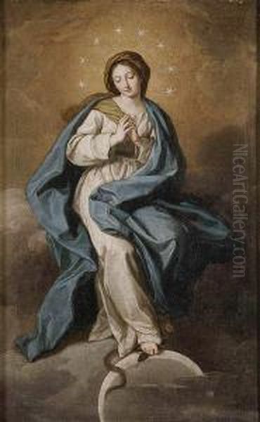 Inmaculada Concepcion Oil Painting by Francisco Bayeu Y Subias