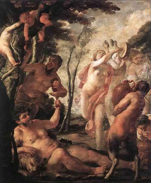 Bacchanal Oil Painting by Jacques Blanchard