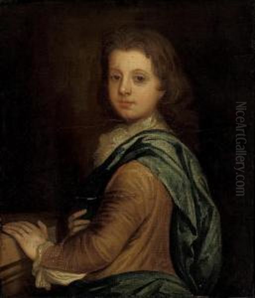 Portrait Of A Young Boy Oil Painting by Mary Beale