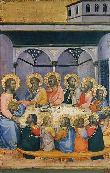 The Last Supper, c.1420 Oil Painting by Andrea Di Bartolo