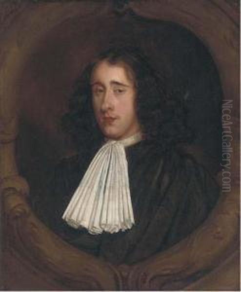 Portrait Of Justice John Shelden Oil Painting by Mary Beale