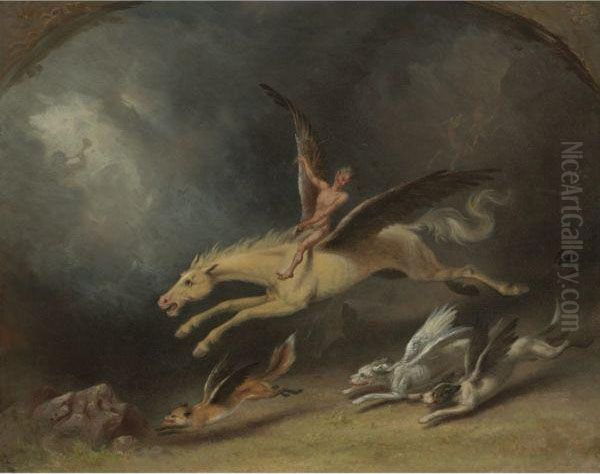 The Fox Hunter's Dream Oil Painting by William Holbrook Beard