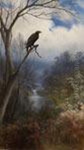 An Eagle's View Oil Painting by William Holbrook Beard