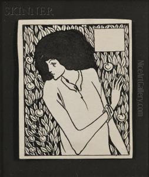 Chapter Heading, Lxiv Oil Painting by Aubrey Vincent Beardsley