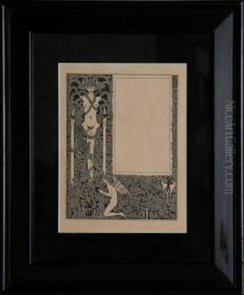 Salome (cover) Oil Painting by Aubrey Vincent Beardsley