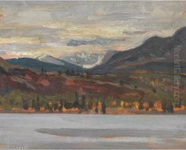 Near Jasper Oil Painting by John William Beatty