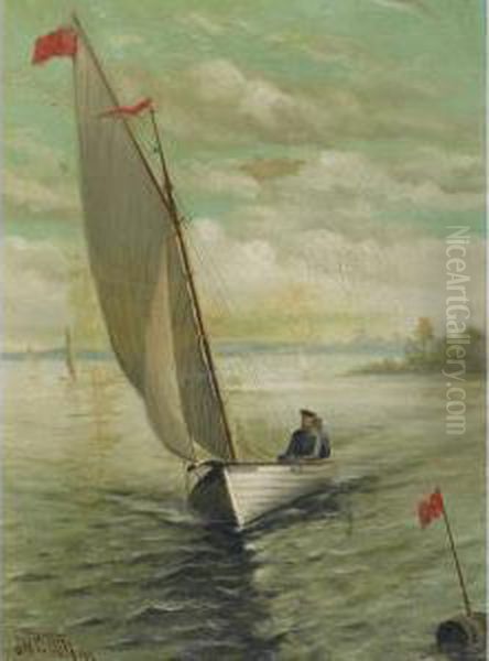 The Onaway Oil Painting by John William Beatty