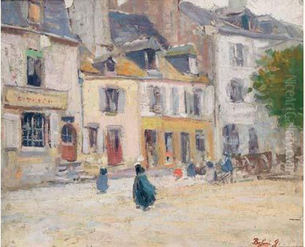 Rue De Bretagne Oil Painting by Gennaro Befanio