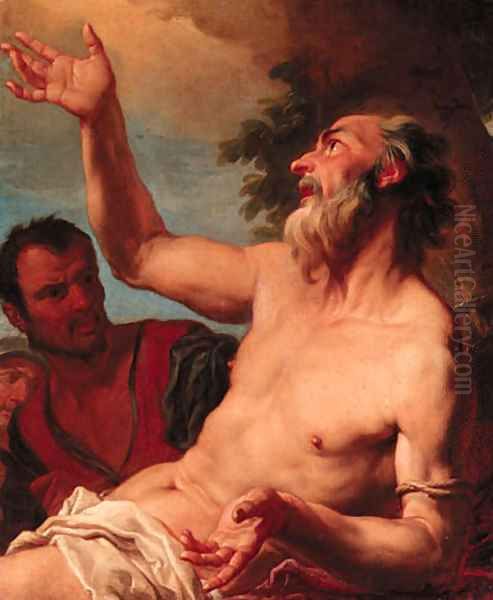 The Martyrdom of Saint Bartholomew Oil Painting by Antonio Balestra