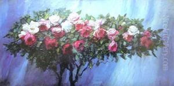 Roze Oil Painting by Adolf, Abraham Behrman