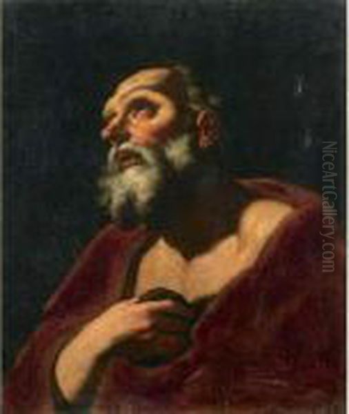 Saint Jerome Oil Painting by Giovan Battista Beinaschi