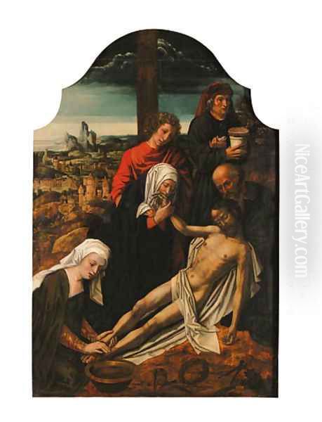 The Deposition Oil Painting by Ambrosius Benson