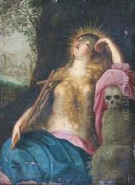 La Madeleine Penitente En Extase Oil Painting by Jacques Bellange