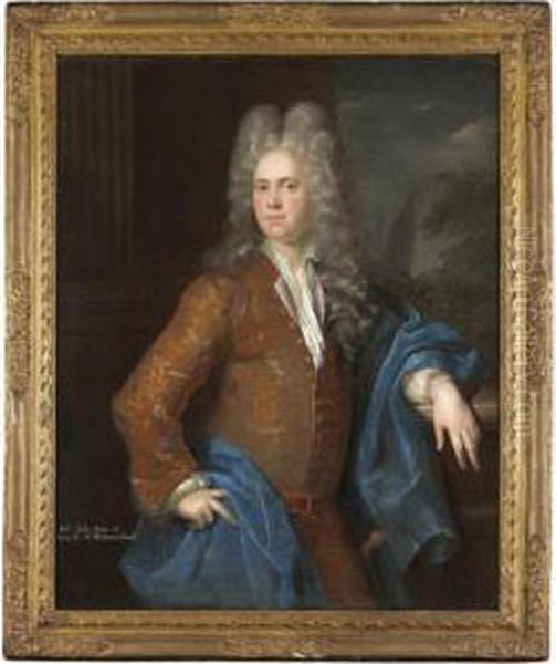 Portrait Of The Hon Mildmay Fane Oil Painting by Alexis Simon Belle