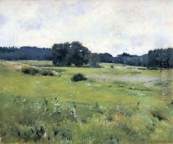 Meadow Lands Oil Painting by Dennis Miller Bunker