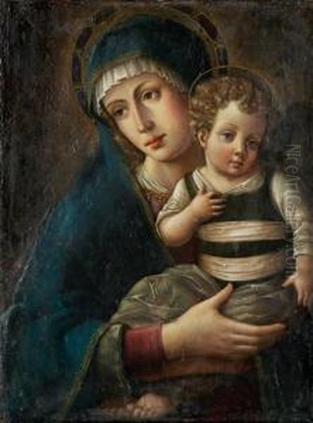 Madonna And Child Oil Painting by Giovanni Bellini